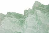 Gemmy, Mint-Green, Stepped Halite Crystals - Rudna Mine, Poland #227564-2